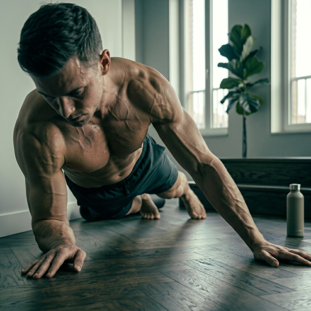Archer Pushup advanced bodyweight exercise